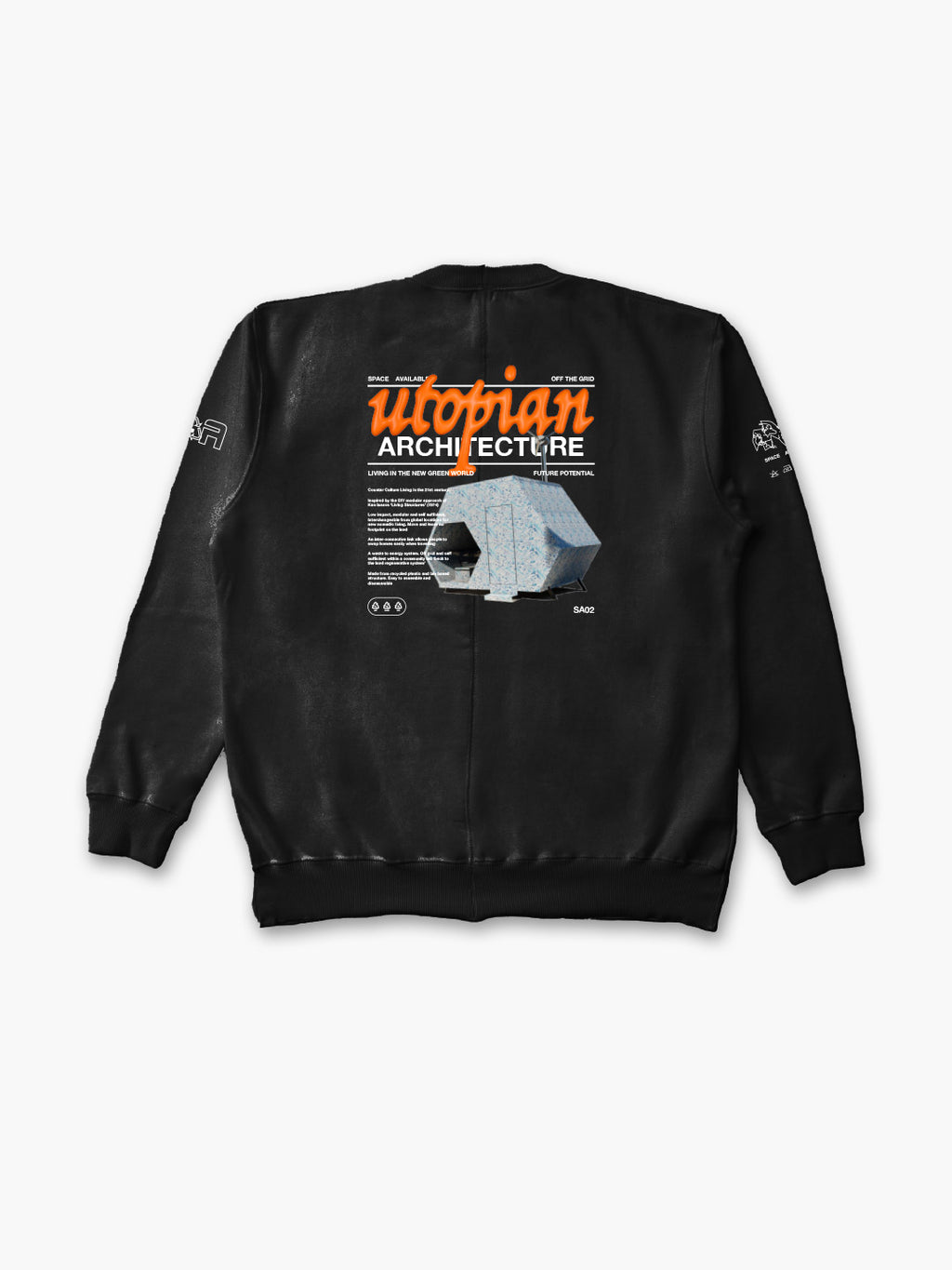Utopian Architecture Sweat Black
