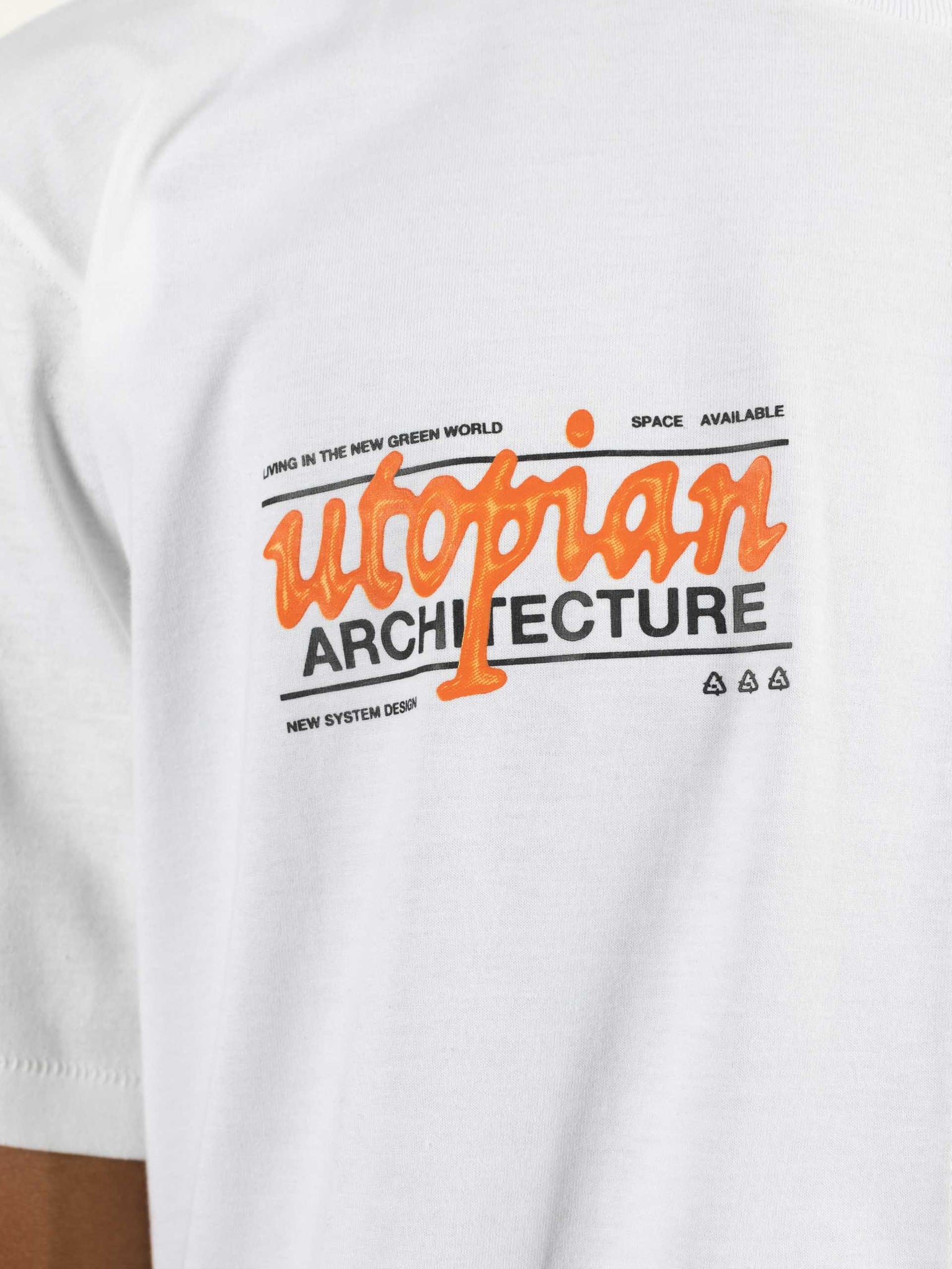 Utopian Architecture T-Shirt White